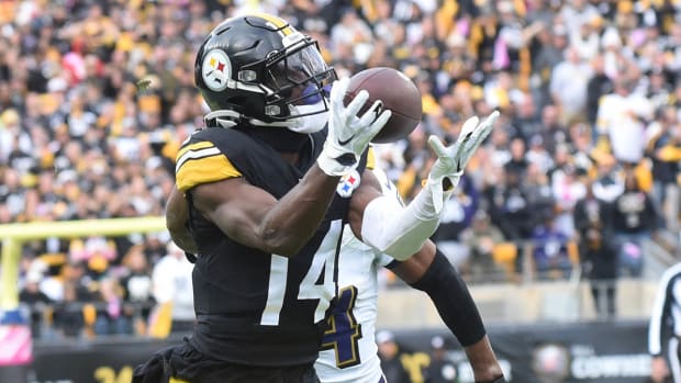 Pittsburgh Steelers wide receiver George Pickens